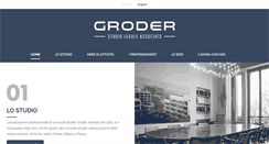 Desktop Screenshot of groder.it